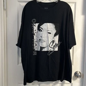 Selena "Only Love" Selena Official Merchandise Shirt Size 3x Black - Picture 1 of 5