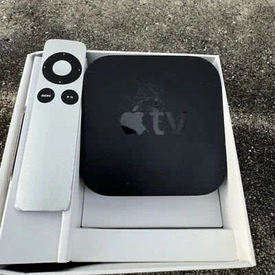Apple TV 2nd Generation Digital HD Media Streamer A1378 + Remote - Image 1 of 4