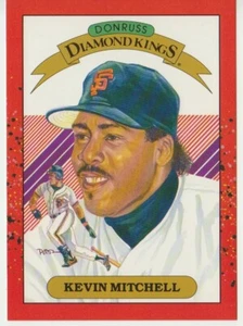 Kevin Mitchell, 1990 Donruss Super Diamond Kings 5x7 #11, San Francisco Giants - Foto 1 di 1