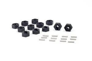 12pk 12mm Hex Wheel Hubs w/Axle Pins TRA7154 for Traxxas Hoss RC Truck - Picture 1 of 4