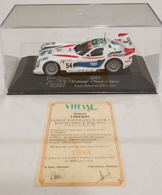 Onyx 1/43 Panoz Esperante #54, 1997 Le Mans, XLM049 Diecast Model Car - Image 1 of 4