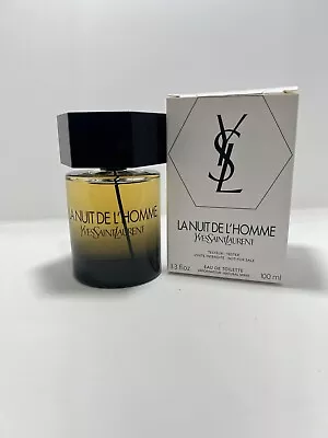 La Nuit By Ysl 3.3oz EDT Spray For Men New In White Box  - Image 1 of 2