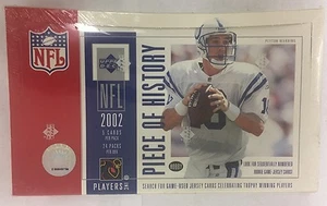 Upper Deck A Piece of History Football 2002 caja de pasatiempos sellada de fábrica - Imagen 1 de 4