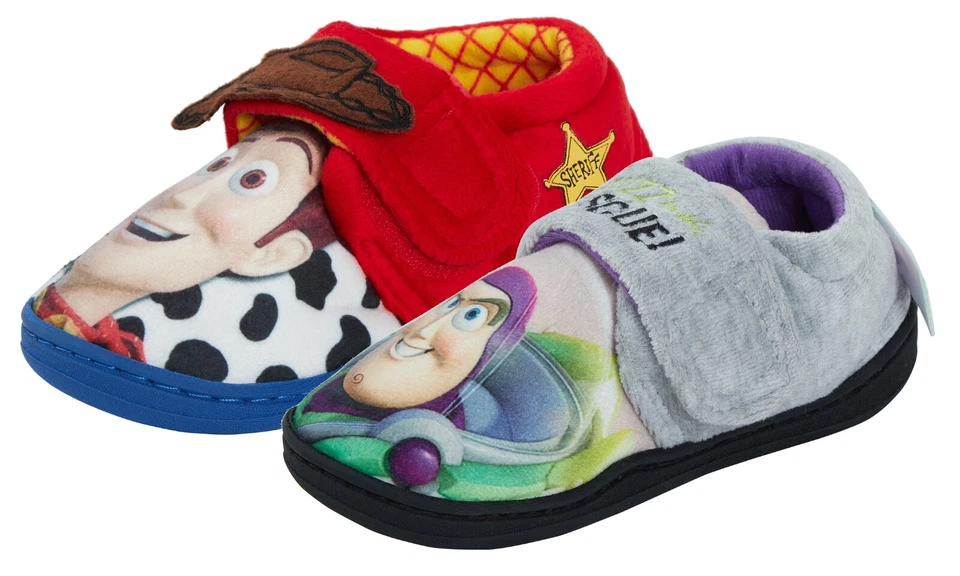 Disney Toy Story Figur Hausschuhe Jungen Kinder Komfort Booties Haus Schuhe Größe