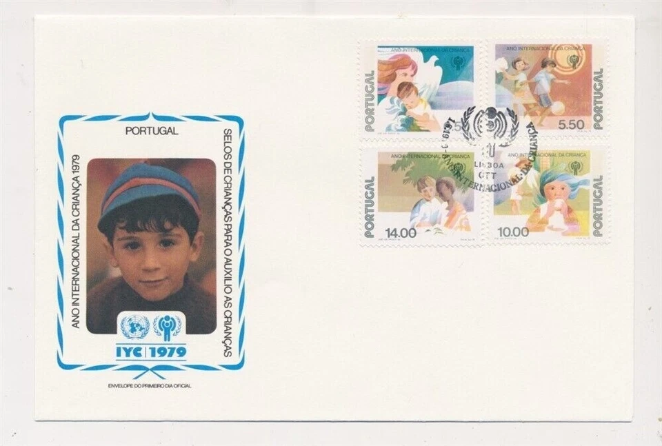 D348305 International Year of the Child 1979 UNESCO FDC Portugal - Image 1 of 1