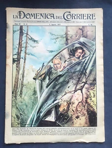 DER SONNTAG DES KURIERS 4. August 1957 Fälscher De Sperati Leopoldo von Belgien - Bild 1 von 3
