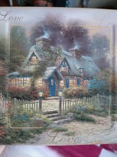 Thomas kinkade lot Of 5 Plates 2005 Bradford exchange limited edition rhtf