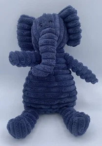 Peluche de pana Jellycat London pequeño Cordy Roy azul elefante - Imagen 1 de 5
