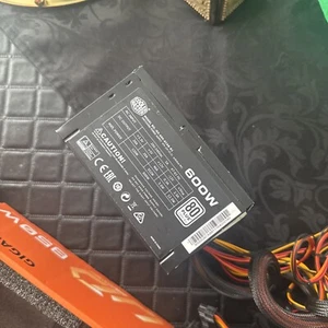 Cooler Master 600w 80 Plus ATX PC Power Supply PSU BLACK 2 X PCIE - Picture 1 of 3
