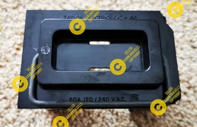 Portafusibles eléctrico Taylor Cat#160 Foto 1 de 4