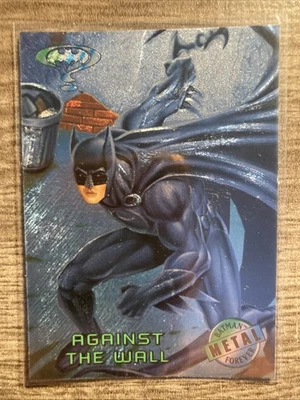 1995 Fleer Metal Batman Forever Batman #39 Against The Wall - Image 1 of 2
