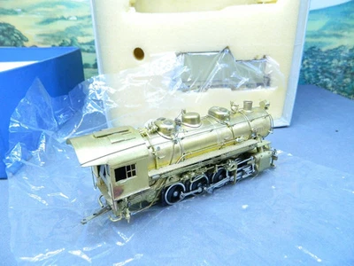 HO BRASS Alco Models #S-102 U.S.R.A. 0-8-0 STEAM LOCOMOTIVE & TENDER Unpainted - Image 1 of 4