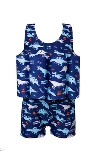 Baby Kids Floatation Suit Float One-Piece Swimwear Buoyancy for Girls Boys Bl... - Picture 1 of 4