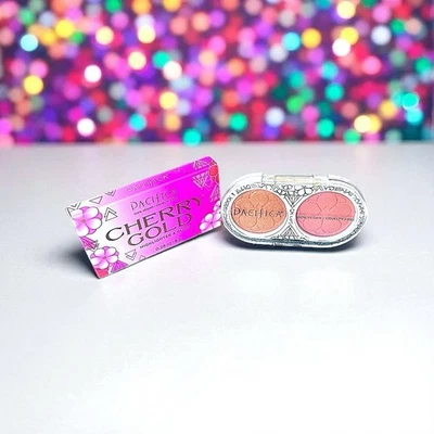 PACIFICA BEAUTY Cherry Gold Highlighter & Blush in Rose Gold Cherry Spirit NIB - Image 1 of 4