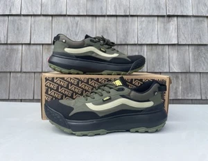 Vans MTE Crosspath Black/Green Sneakers Hiking Shoes Men's Size 8 NEW - Picture 1 of 11