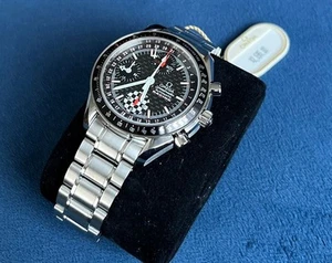 MINT Omega Speedmaster Michael Schumacher Limited Edition Full Set 3529.50 - Picture 1 of 11