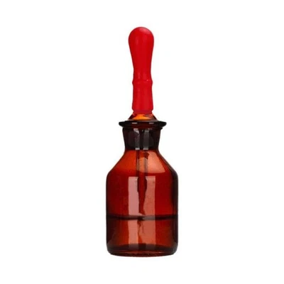 Transparent Amber Dropper Bottle 30-125ml for Essential Oil Lab - Image 1 of 4