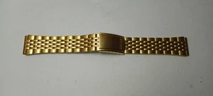 SEIKO 4973 Z-E WATCH BRACELET STAINLESS STEEL GOLD TONE...PLS READ... - Picture 1 of 14