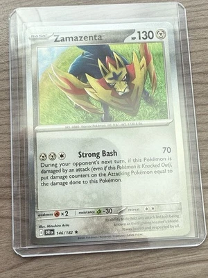 Zamazenta Holo Destined Rivals #146/182 Pokémon TCG NM Condition - Image 1 of 4