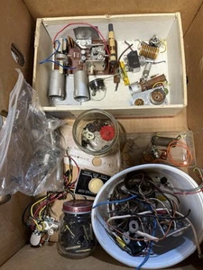 Antique Radio Parts Lot - Picture 1 of 6