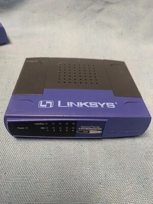 Linksys  EtherFast (EFAH05W) 5-Ports External Hub w/ Power Adapter - Image 1 of 4