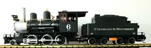 LGB 2019 S COLORADO SOUTHERN 2-6-0 STEAM ENGINE W/ KD COUPLER - Picture 1 of 10