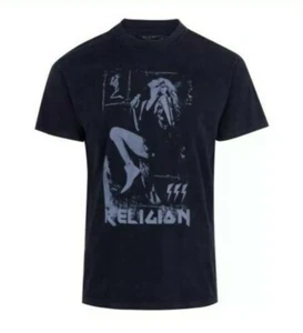 RELIGION HERREN TOUR T-SHIRT BLACK PIGMENT - Bild 1 von 3