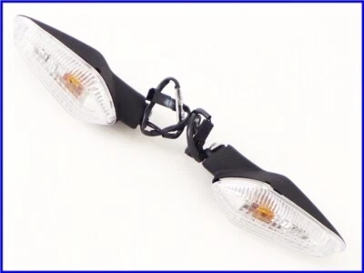 Ducati Streetfighter S 2011 juego de señal de giro delantera genuina transparente 9.000 km año Foto 1 de 4