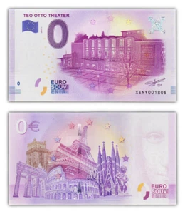 TEO OTTO THEATER - 2017 - 0 Euro Souvenir Tourist Ticket - Neu UNC - Bild 1 von 1