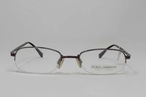 DOLCE&GABBANA mod NYLON SMALL BORDEAUX col Burgandy sz 48/18 Eyeglasses Frame - Picture 1 of 5