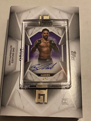Eryk Anders 2020 TOPPS UFC STRIKING SIGNATURES PURPLE AUTO #/99🔥 - Image 1 of 3