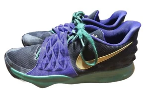 NIKE KYRIE LOW - SIZE US 14MENS GREEN PURPLE SNEAKERS  - Picture 1 of 7