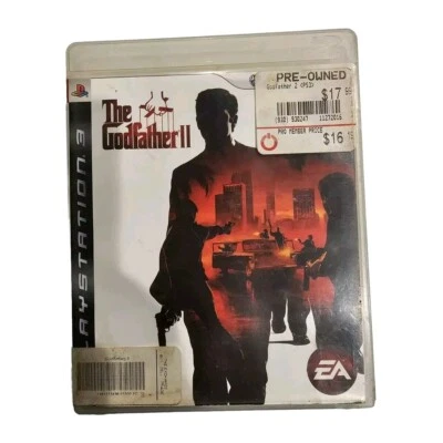 The Godfather II 2 Xbox 360 Original Case Cover  - Image 1 of 2