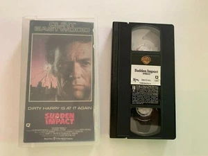 1983 Sudden Impact Clint Eastwood VHS Video Cassette Tape - Picture 1 of 2