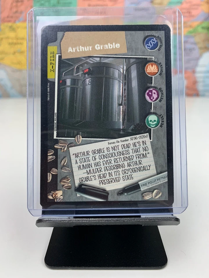 SHIPS SAME DAY The X-Files Card LP/NM Arthur Grable Premiere Edition Set 1996 - Image 1 of 1