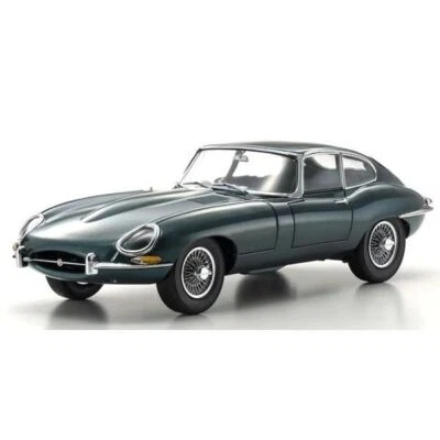 Kyosho Original 1/18 Jaguar E-Type Dark Green KS08954DG Japan - Image 1 of 4