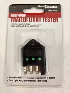 Haul-Master Four-Way Trailer Light Tester 1-13/16"L x 1/2"H x 1-1/4"W FAST Ship - Imagen 1 de 4