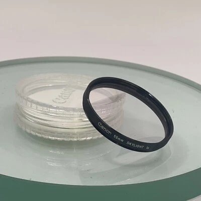 Canon 55mm Skylight 1x Threaded Lens Filter #1 - Image 1 of 4
