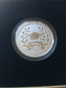 2020  Congratulations $10 RCM Proof Silver Coin  - Foto 1 di 4