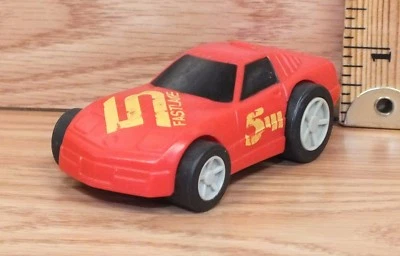 Hasbro 1989 Burger King Record Breakers "Fastlane" Friction Driven Toy Car Only  - Image 1 of 4