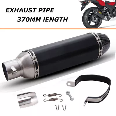 Universal Slip On Exhaust Muffler Silencer Pipe Motorcycle ATV DB Killer 38-51mm - Image 1 of 4