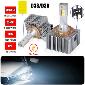 2X D3S D8S ampoule phare LED remplacer xénon blanc kit de conversion caché 6500K - Bild 1 von 12
