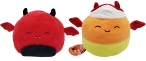 Squishmallows Flip A Mallows Dante Carah 8" Halloween Reversible Devil Plush NWT - Picture 1 of 6