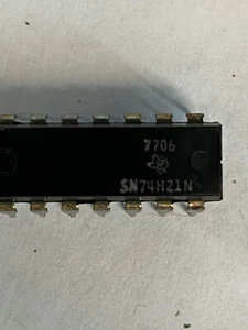 5 piezas Original Texas Int. SN74H21N 74H21 74H21N 14P DIP IC Nuevo Antiguo Stock EE. UU. - Imagen 1 de 1
