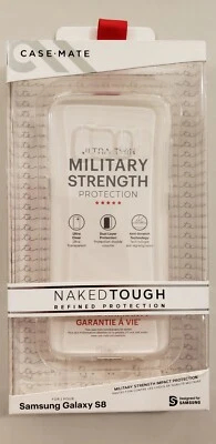 Funda Protectora Case-Mate Naked Resistente Refinada para Samsung Galaxy S8 - Transparente Foto 1 de 3