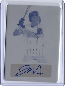 JAY ALLEN 2021 Leaf Flash Baseball PRINTING PLATE 1/1 Flash Forward Magenta - Picture 1 of 3