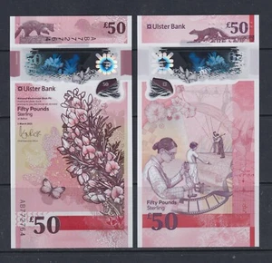 IRLANDA DEL NORTE - 2022 Ulster Bank 50 libras UNC (Fecha 2021) - Imagen 1 de 1