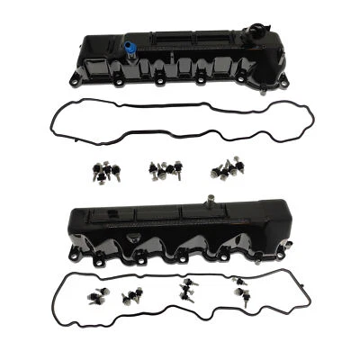 Left+Right Side Aluminum Engine Valve Covers For Ram1500 Dodge Dakota 53022138AC Foto 1 de 4