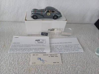 Tim Dyke MPH 1/43 Resin Hand Built Bentley Embiricos Le Mans 1949 Limited Ed  - Image 1 of 4
