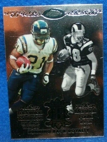 LaDainian Tomlinson/Marshall Faulk - 2007 Topps Chrome Running Back Royalty  - Image 1 of 1